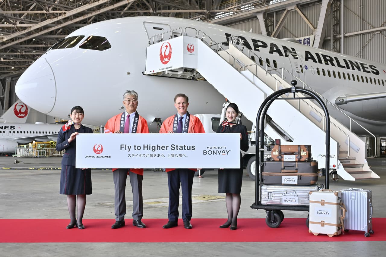 FLY TO HIGHER STATUS: NEW MARRIOTT BONVOY® AND JAPAN AIRLINES STRATEGIC TRAVEL LOYALTY PARTNERSHIP UNLOCKS UNPRECEDENTED ACCELERATED ACCESS TO LOYALTY BENEFITS FOR MEMBERS