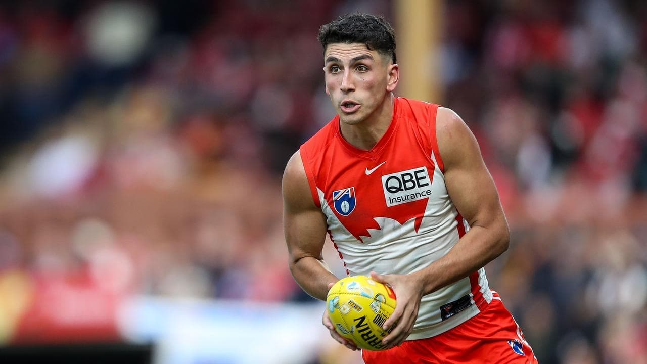 Swans star shakes off nerves, pushes for injury return