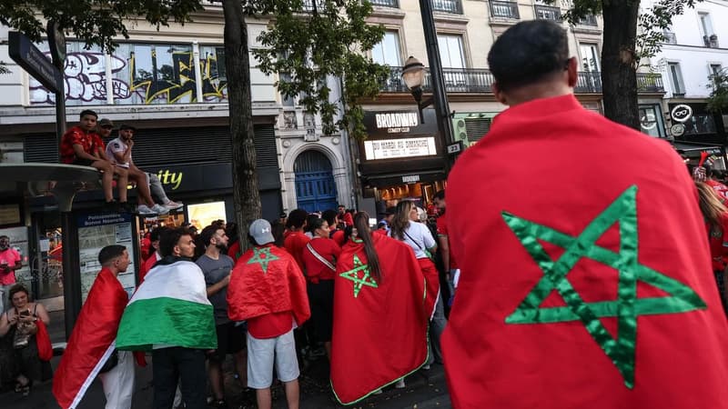 Paris protest video falsely labelled as World Cup riot