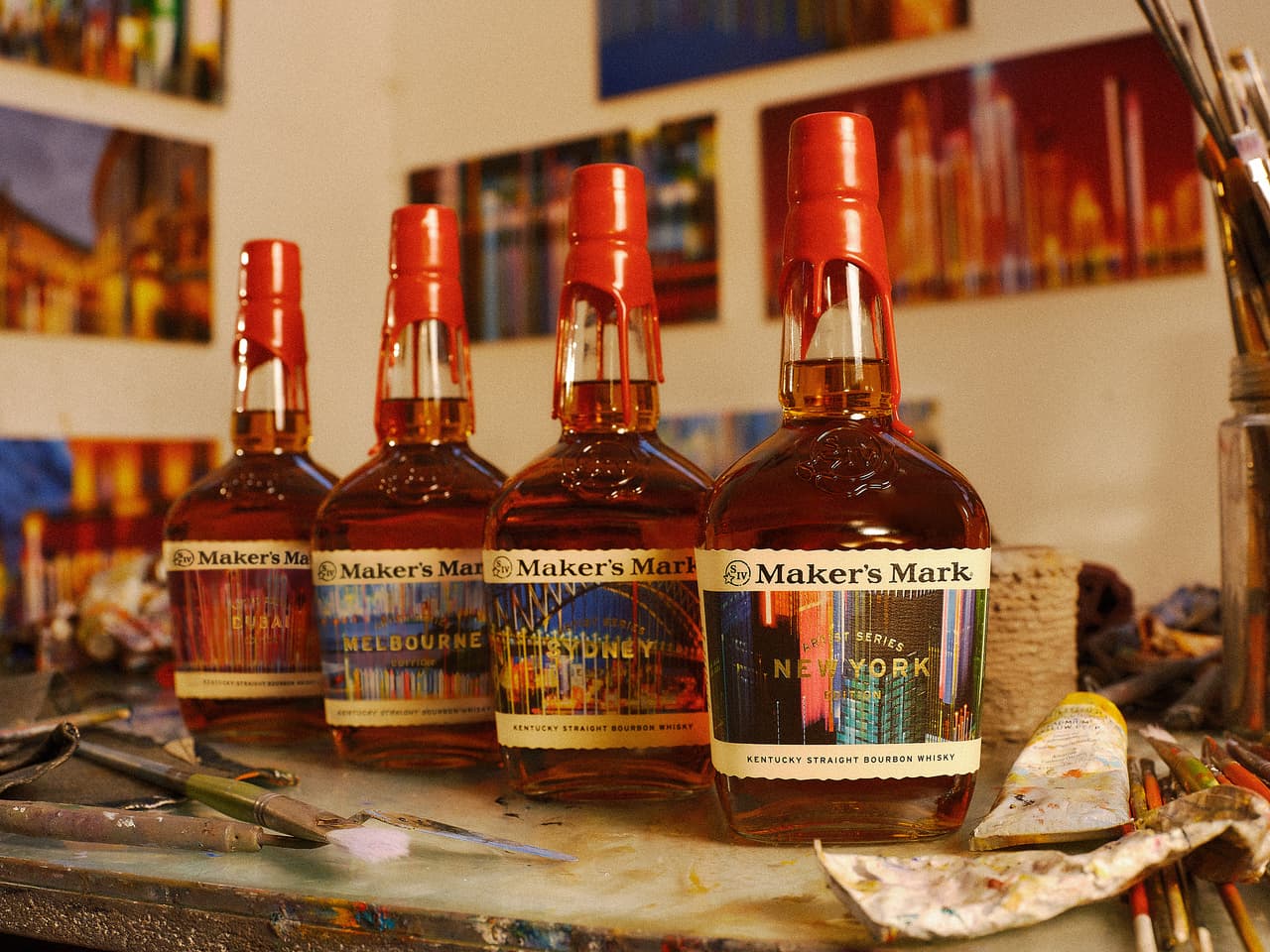 MAKER'S MARK LAUNCHES AIRPORT-EXCLUSIVE ARTIST SERIES
