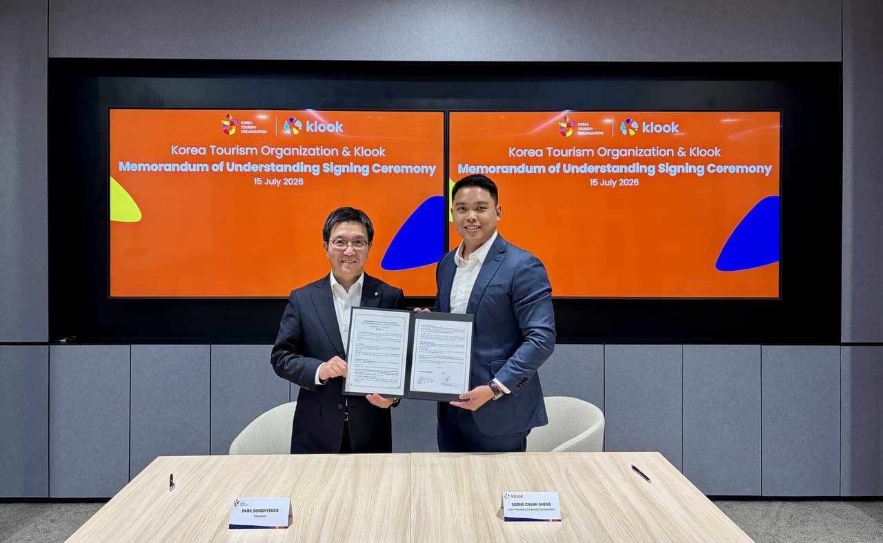 Klook signs an expanded two-year partnership with Korea Tourism Organization