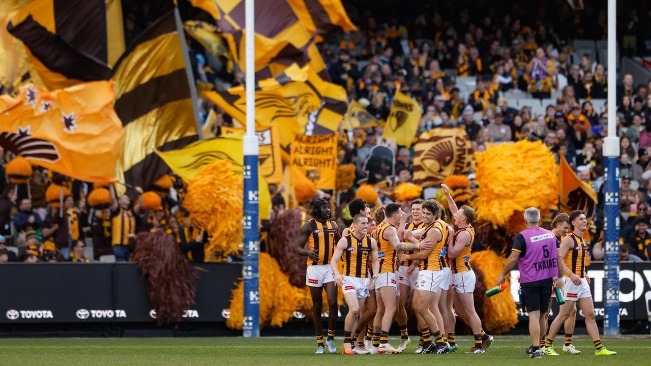 Hawks put hapless Tigers to the sword at MCG