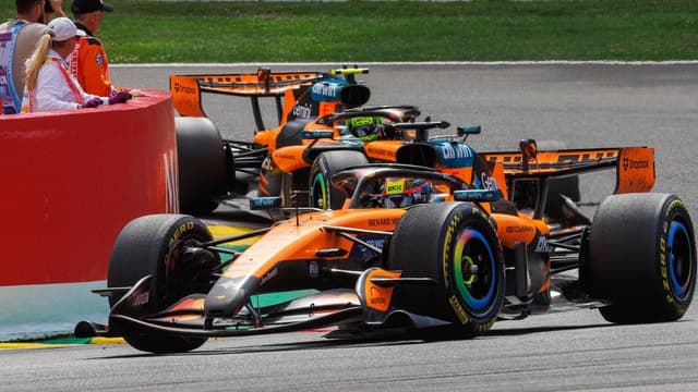Piastri survives early knock for Belgian GP fifth spot