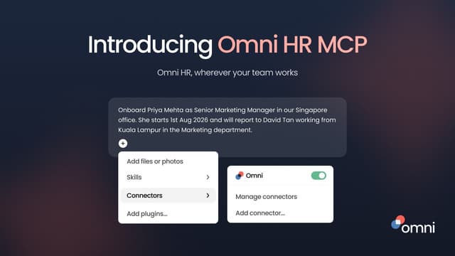 Omni HR Launches Native MCP Integration, Connecting AI Assistants to Live HR Data