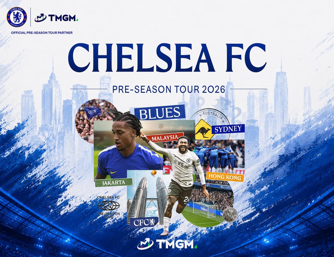 TMGM joins Chelsea FC on their 2026 Asia-Pacific Pre-Season Tour