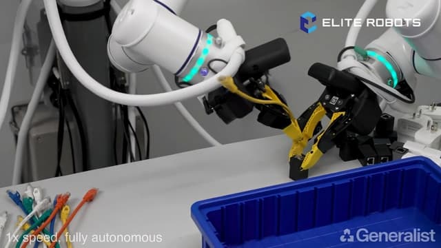 Elite Robots Collaborates with Generalist AI on Next-Gen Embodied AI