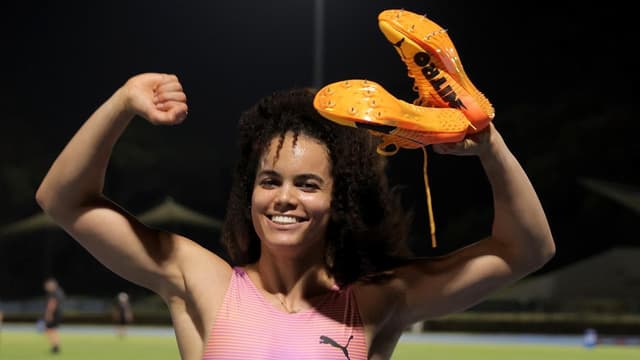 Sprint star smashes her own Australian 100m record