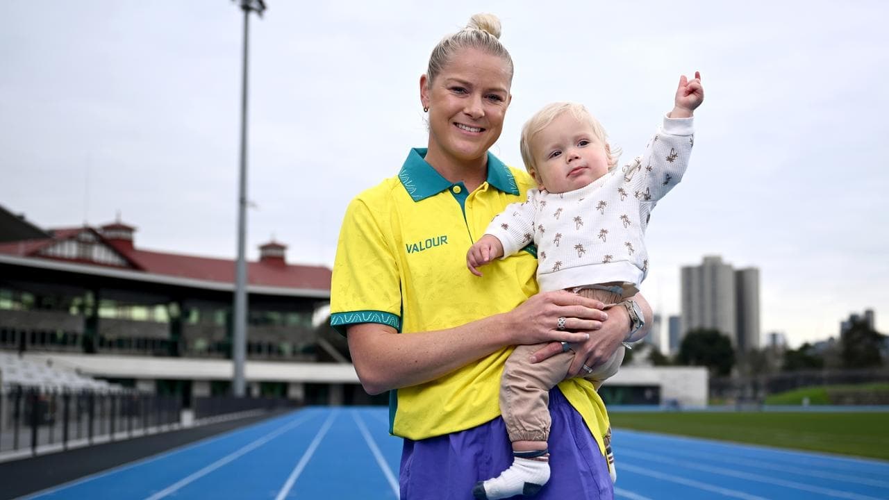 Aussie jumping for Games glory a year after childbirth