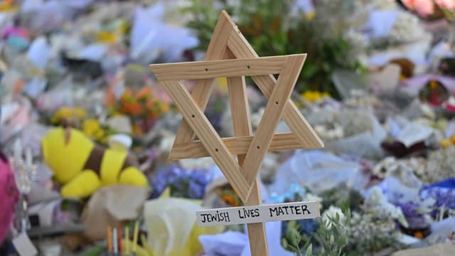 'Fundamentally wrong' man wore Nazi sign outside probe