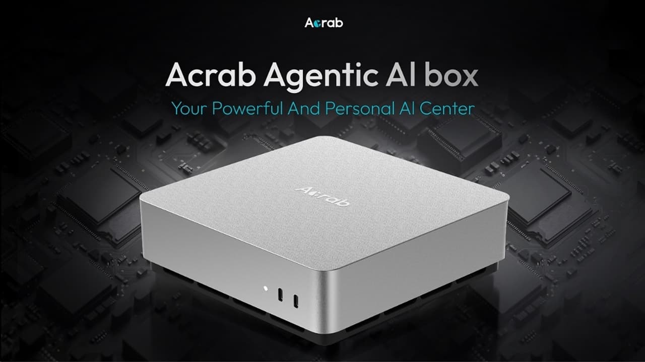Acrab Unveils GΞLIX 1 SoC and Agent Box, Bringing State-of-the-Art AI to the Edge