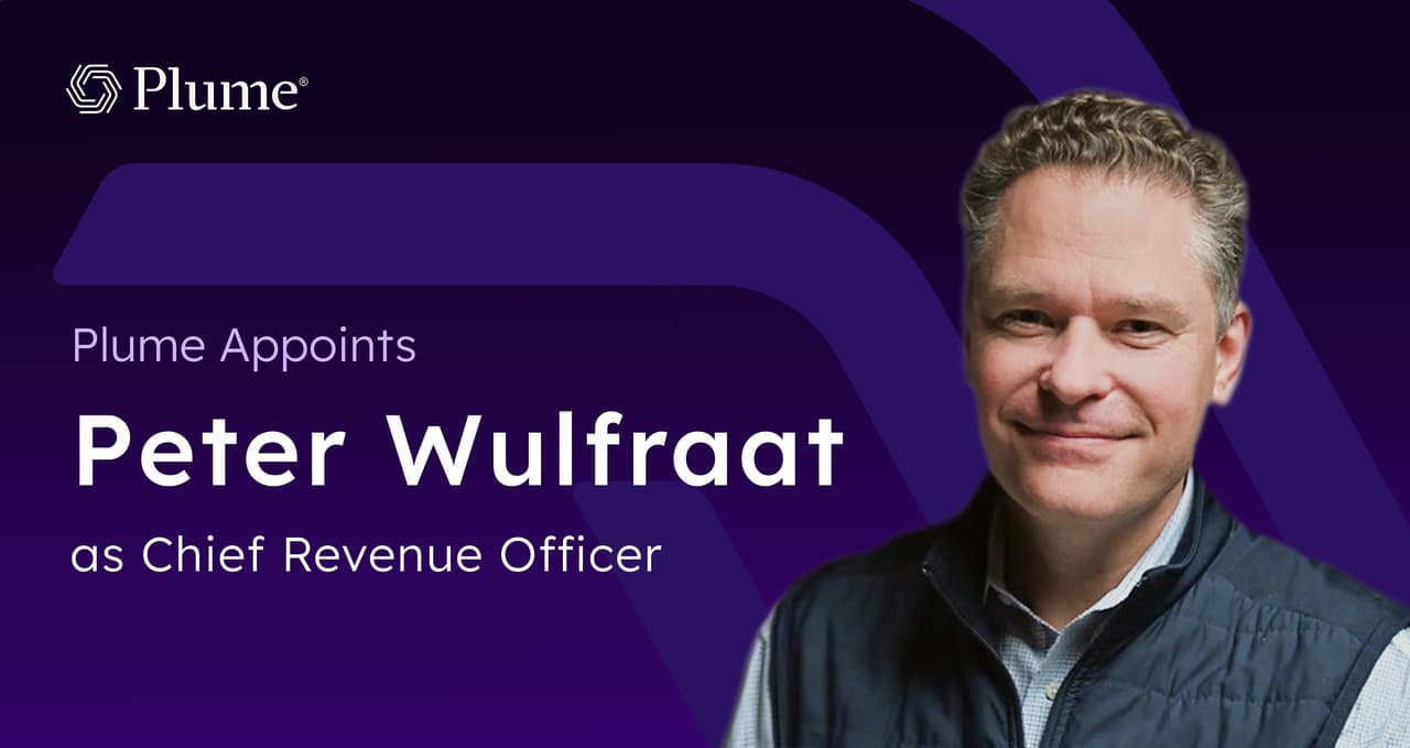 Plume Names Peter Wulfraat Chief Revenue Officer to Accelerate Global ISP Growth