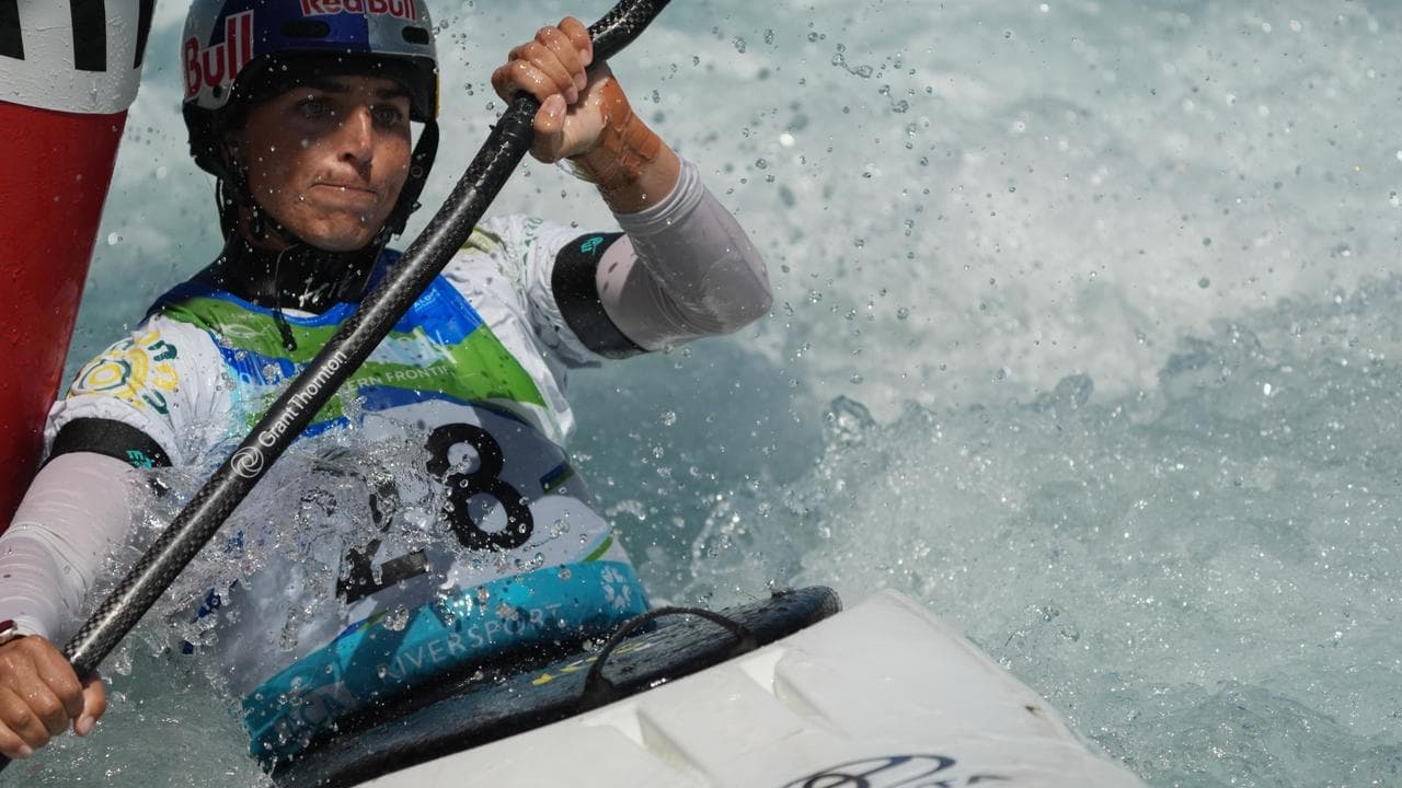 Golden GOAT: Fox unstoppable on Olympic canoe course