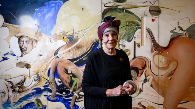 Artist's spirit returns as Whiteley studio reopens