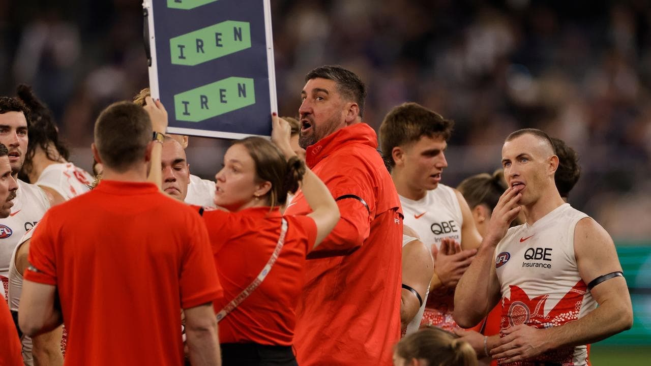 Coach Cox tips more spite in Swans-Giants derby
