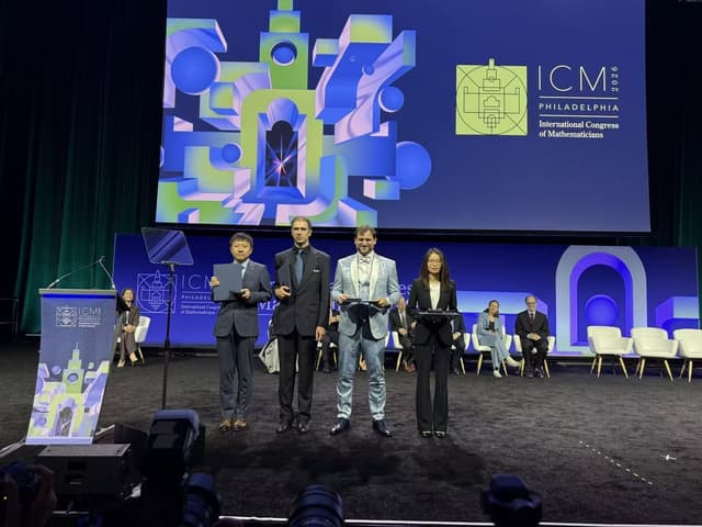 Two Peking University alumni awarded Fields Medals, 14 PKUers speak at the 2026 ICM