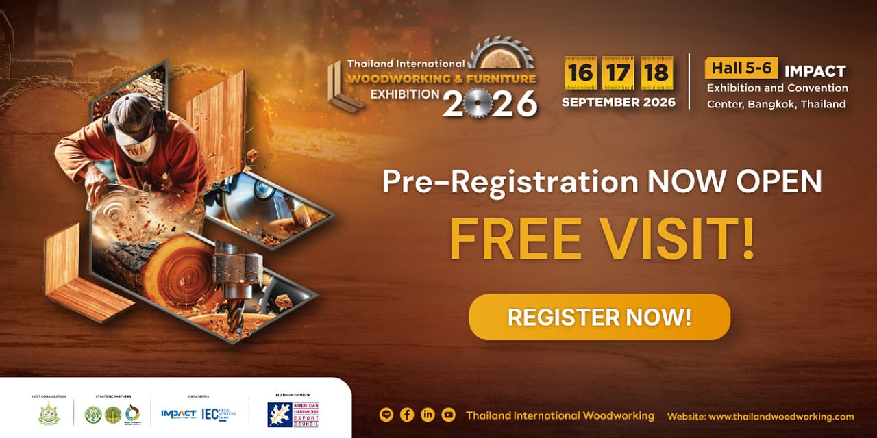 TIWF 2026 Set to Return as the Year's Premier Event, Elevating the Woodworking and Furniture Industry Across ASEAN