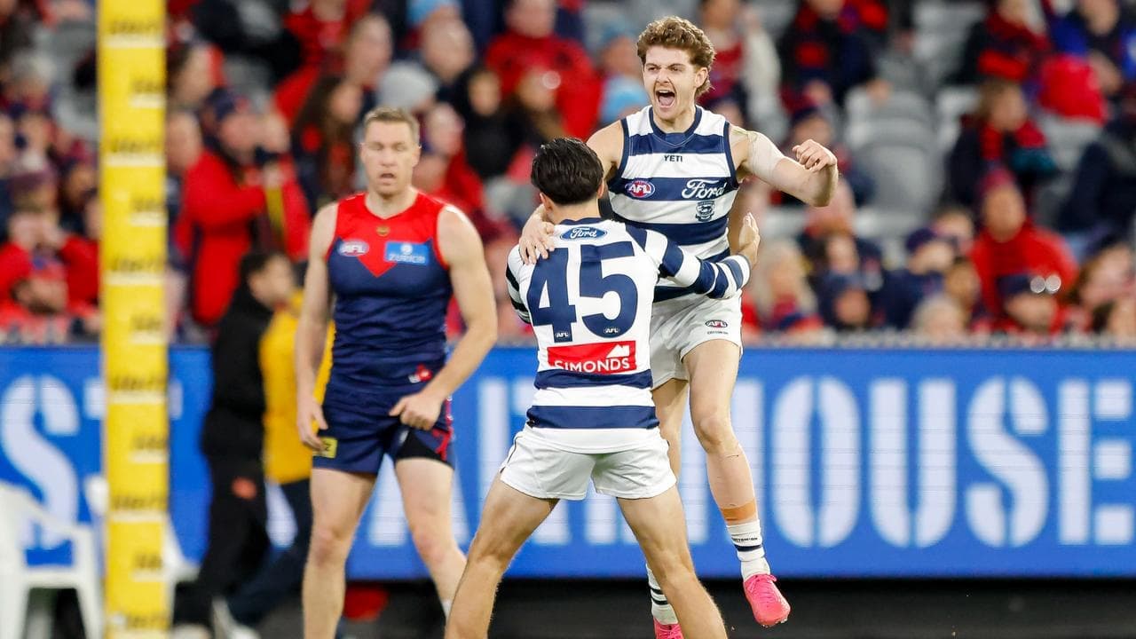 Rejuvenated Geelong end Demons' MCG hot streak