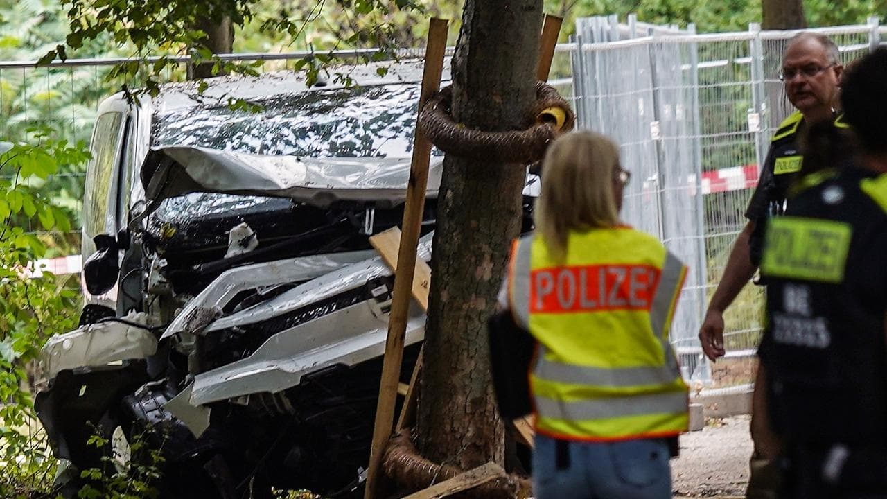 German leader condemns 'heinous' pride festival attack
