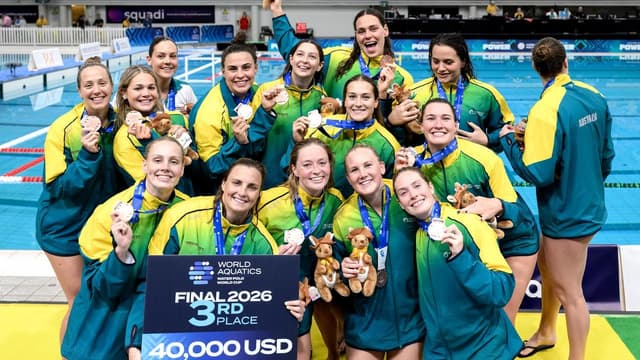 Aussie women snare bronze at water polo World Cup