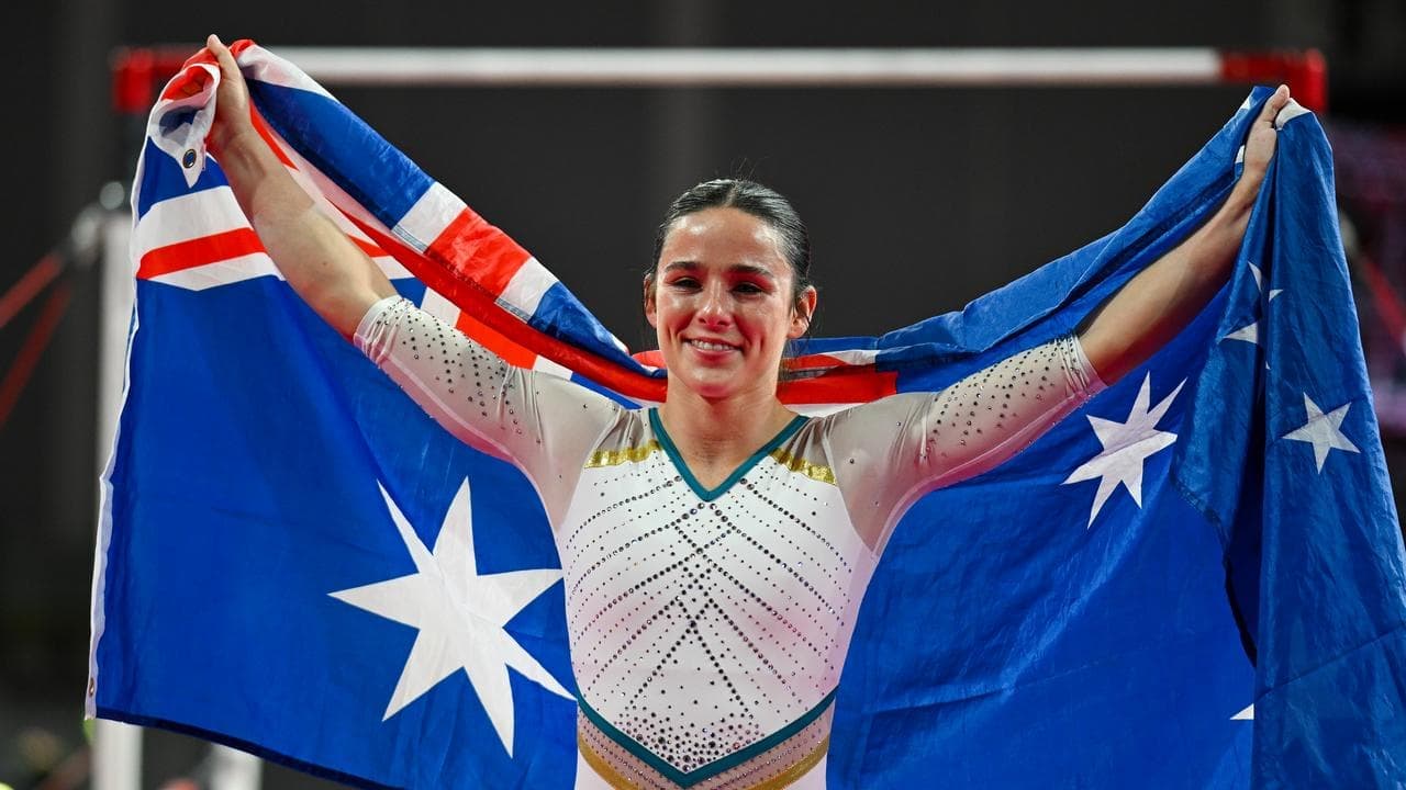 'Don't be poo': Aussie gymnast quells doubts with gold