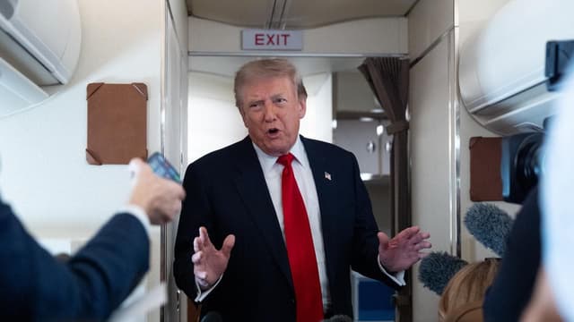 Trump says United States and Iran 'having good talks'