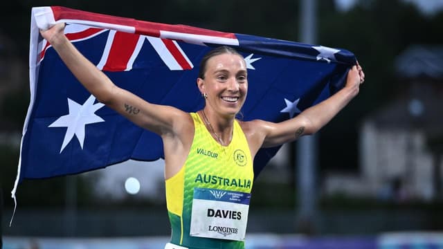 Aussie Davies mows down Kenyan for 10,000m gold