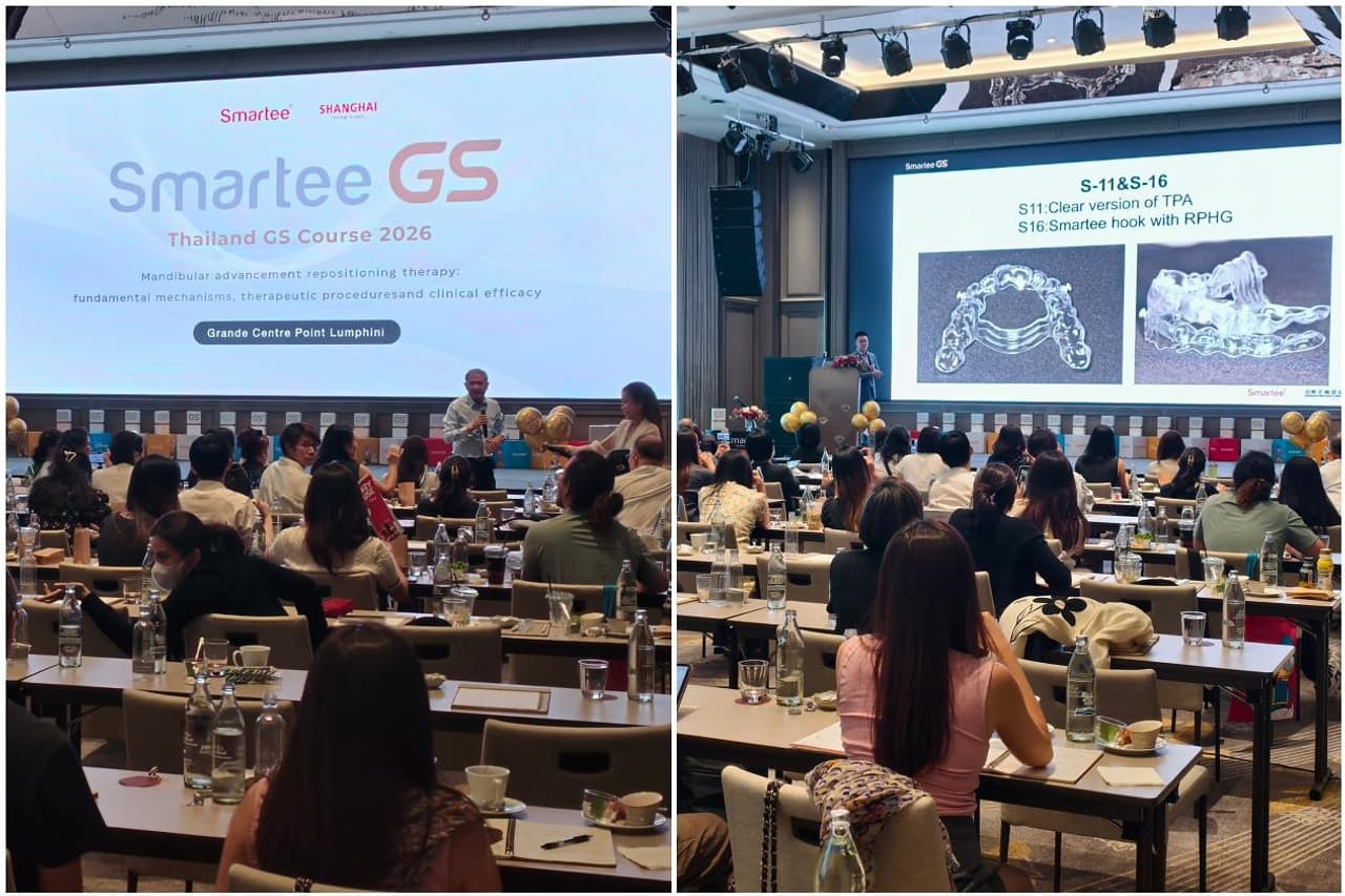Smartee Hosts Academic Programs in Thailand Highlighting Mandibular Repositioning Technology