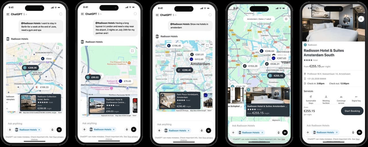 Radisson Hotel Group and Accenture Redefine Travel Discovery on ChatGPT