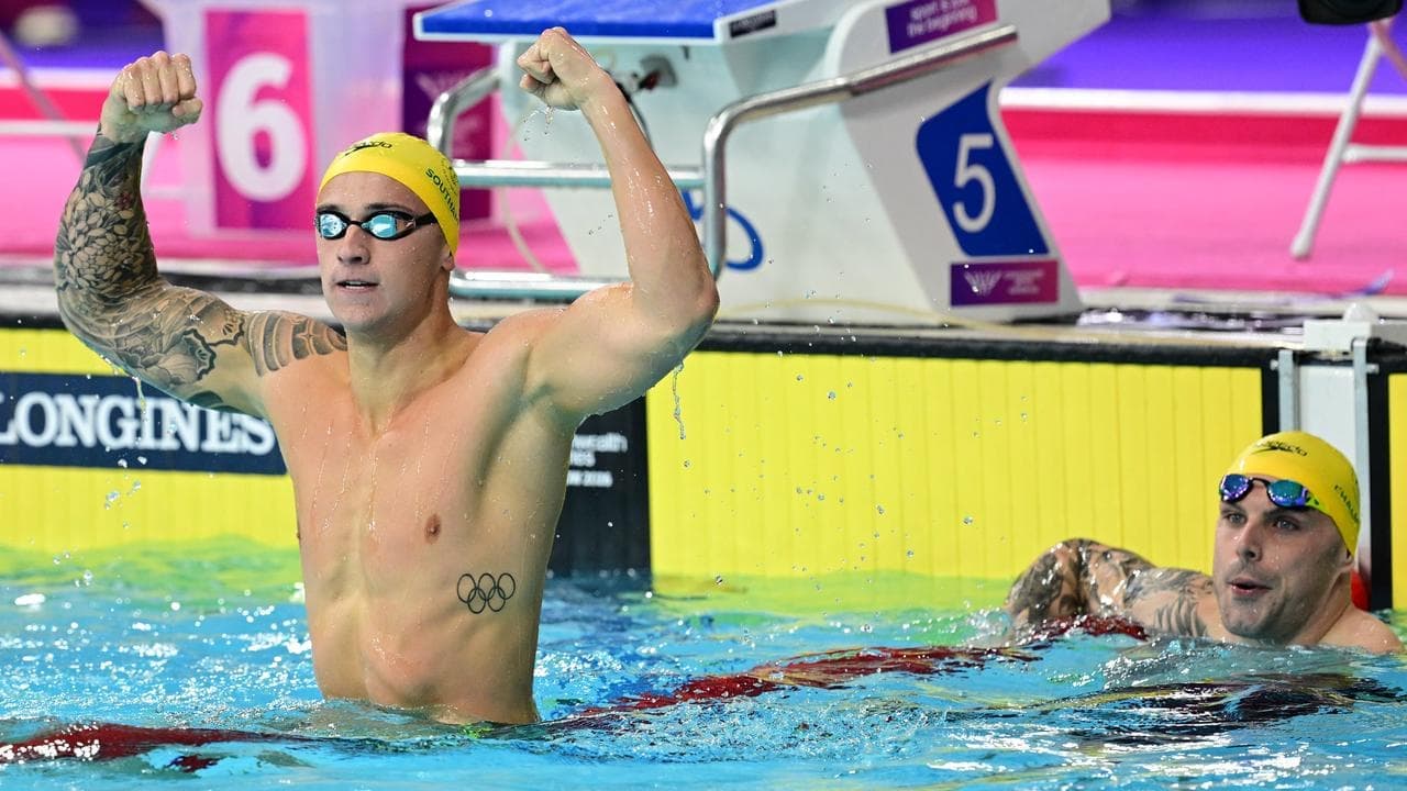 'My time': young gun usurps Chalmers in 100m free final