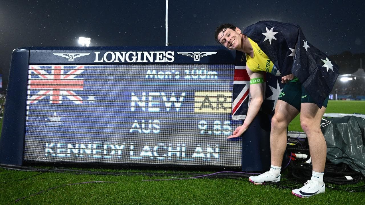 Records fall, young guns' medals launch golden 100m era