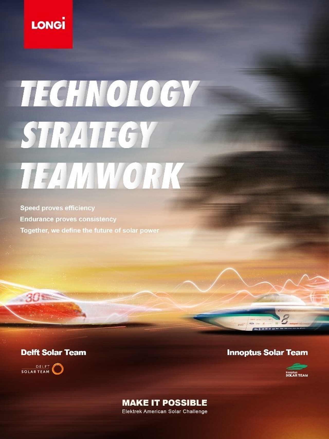 LONGi BC Technology Powers Two World-Leading Solar Racing Teams at the 2026 Elektrek American Solar Challenge