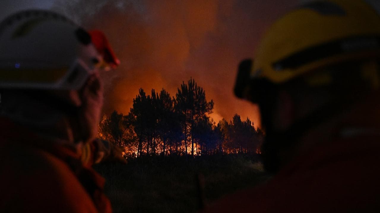 Heatwave threatens to reignite France’s mega-fire