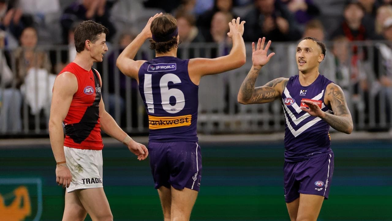 Dazed and confused: Fremantle's dynamic duo wreak havoc