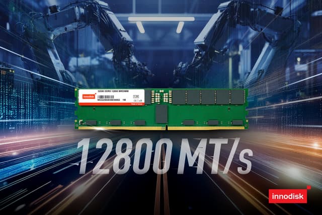 Innodisk Introduces High-Speed DDR5 12800 MT/s MRDIMM to Power AI Workloads