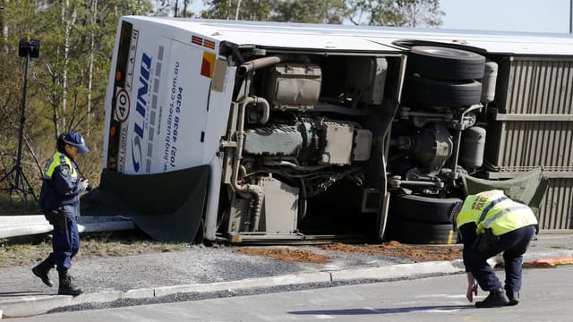 Belt up: seatbelt culture push after wedding bus crash