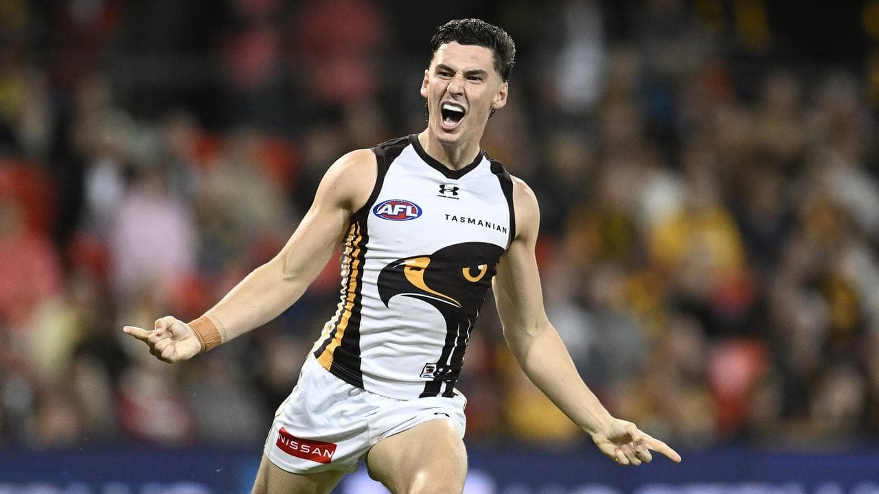 Young gun thriving as Hawks fly on and off the field