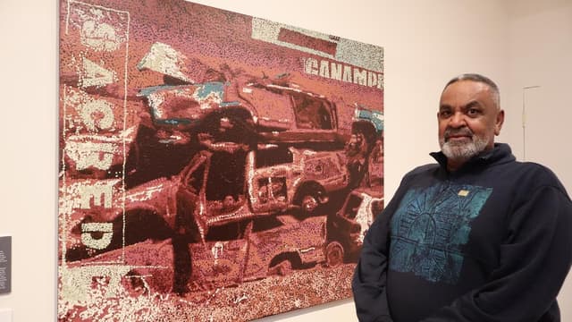 Car wreck-inspired work wins 'other' $100k art prize