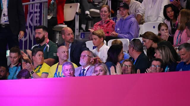 'Crazy': royal family watch Aussie's gold medal bout