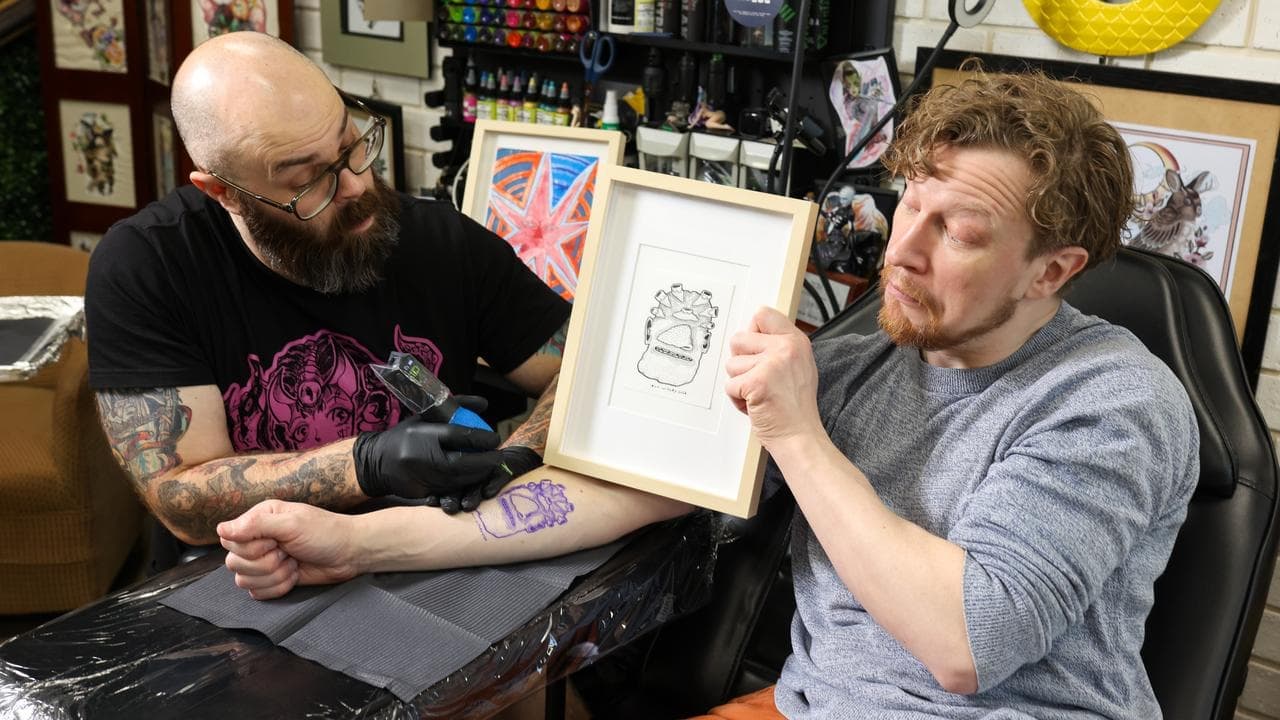 You might buy this art but would you have it inked?