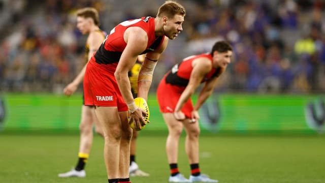 Key Bomber too down on confidence for AFL level