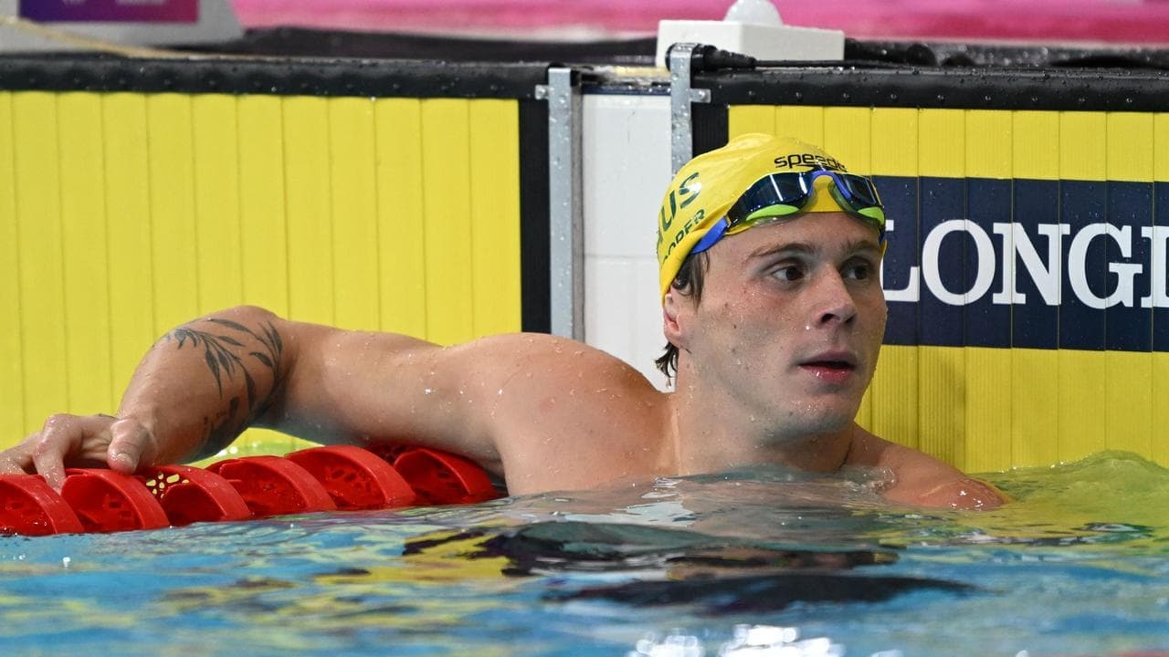 Aussie swimmer out of leadership group after drinking