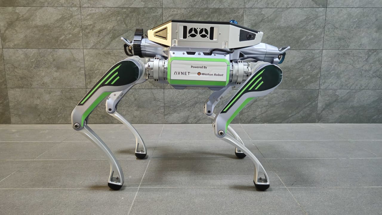 Avnet and Weston Robot Bring Physical AI to Industrial Operations with Autonomous Inspection Robot
