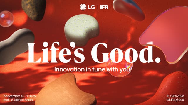 LG ELECTRONICS INVITES THE WORLD TO EXPERIENCE "INNOVATION IN TUNE WITH YOU" AT IFA 2026