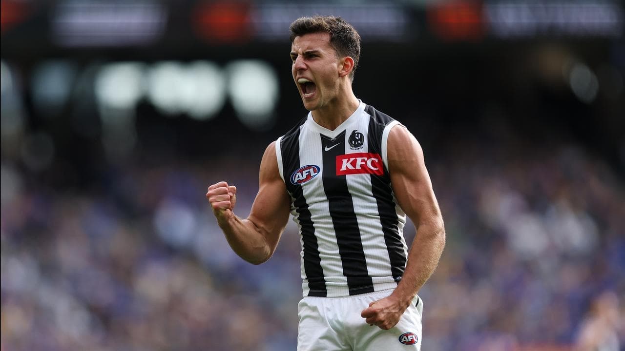 Daicos-inspired Pies down Eagles to lock in finals spot