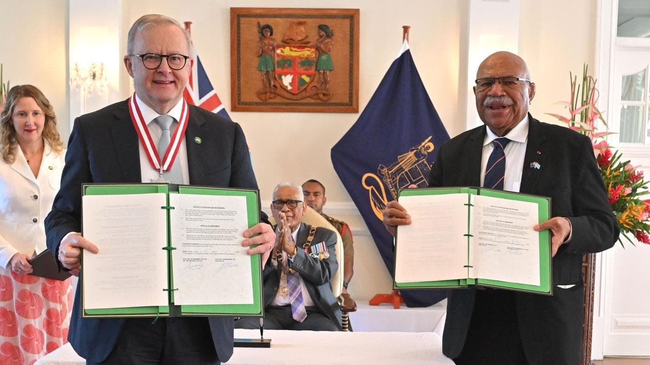'Stronger together': Fiji pact brought to parliament