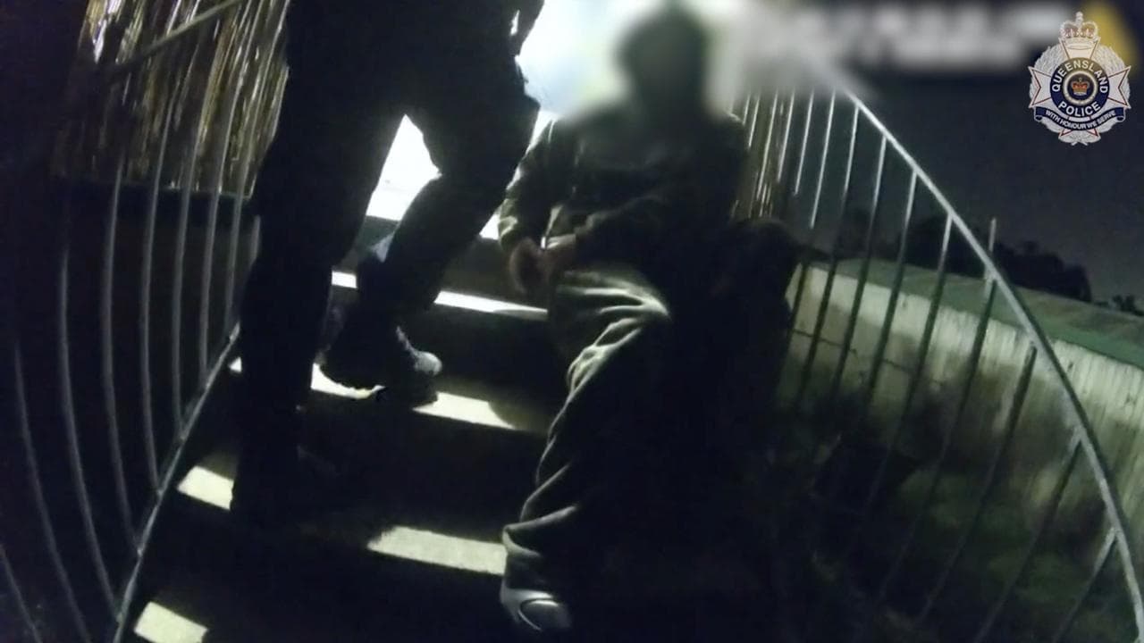 Police bodycam shows calm arrest over alleged DV murder