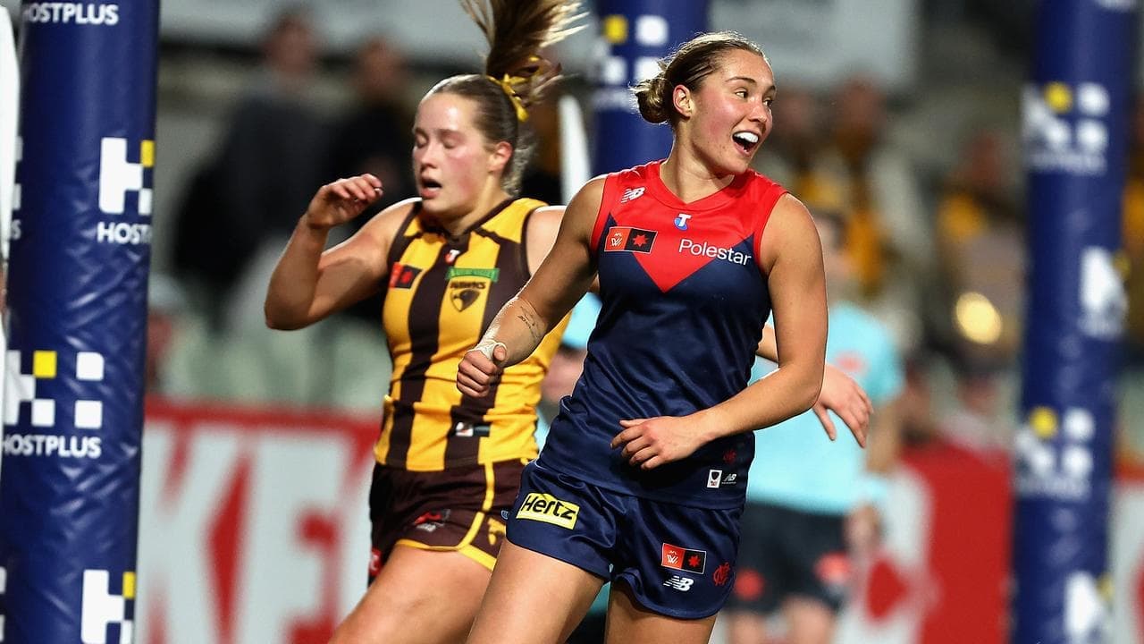 Demons kick clear to start new AFLW era with win