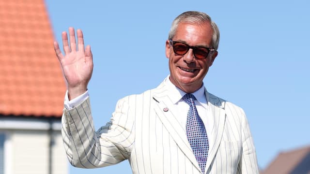 Farage fights off Binface challenge to regain UK seat