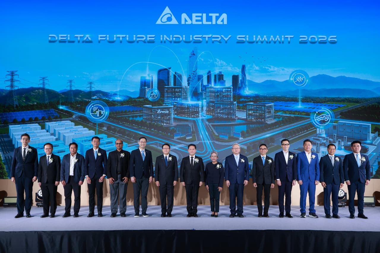 Delta Future Industry Summit 2026 Convenes Government and Industry Leaders to Advance Thailand's AI and Electrification Infrastructure