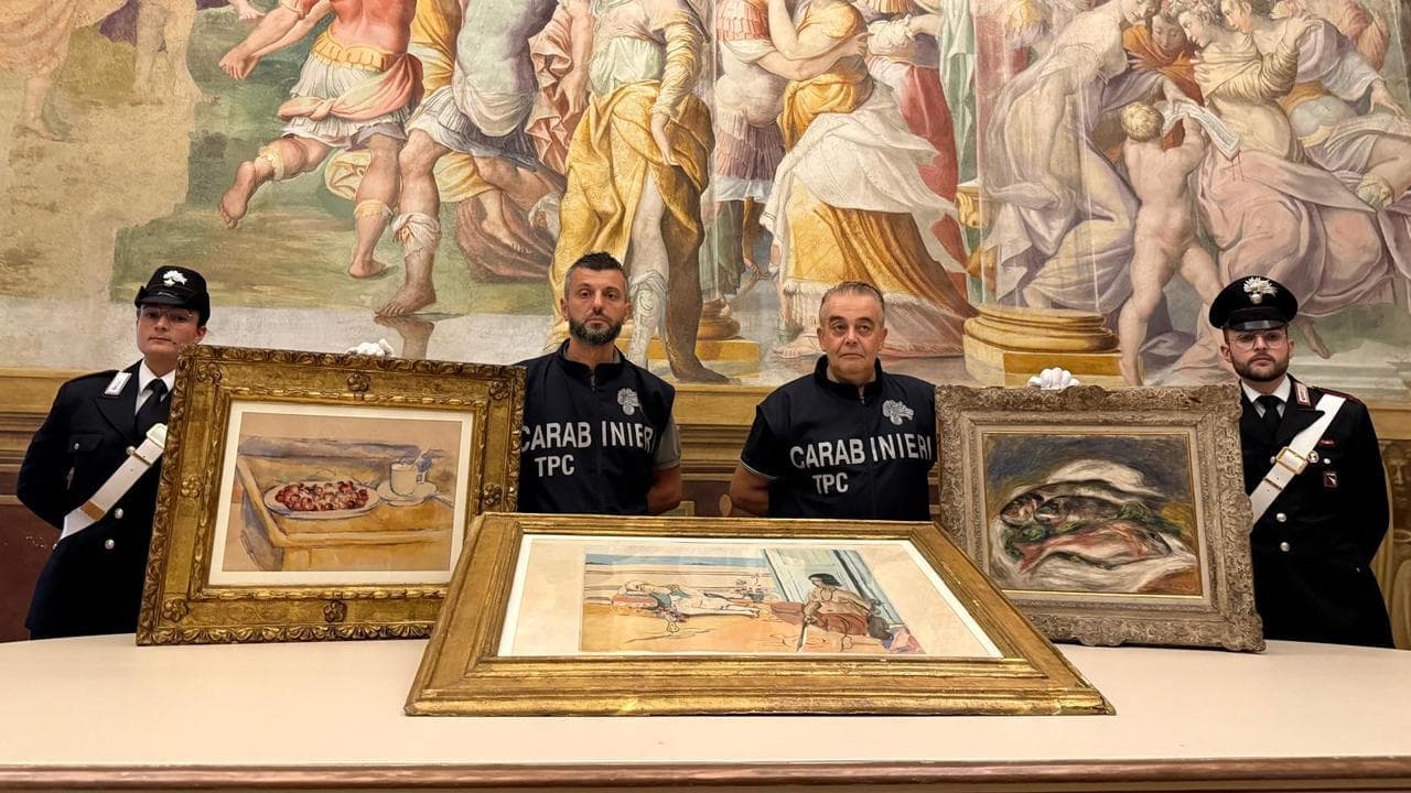 Italian police recover stolen paintings worth millions